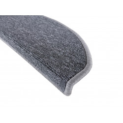 Nášľapy na schody Astra šedá polkruh, samolepiaci