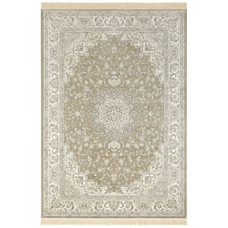 Kusový koberec Naveh 104380 Olivgreen / Grey