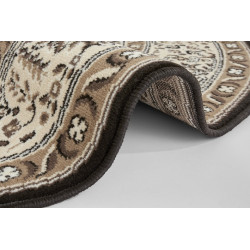 Kruhový koberec Mirkan 104439 Cream / Brown