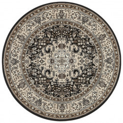 Kruhový koberec Mirkan 104439 Cream / Brown