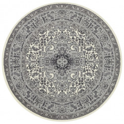 Kruhový koberec Mirkan 104437 Cream