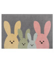 Protišmyková rohožka Printy 104452 Grey, Multicolor