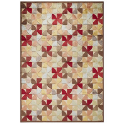 Kusový koberec Creative 103966 Brown / Multicolor z kolekcie Elle