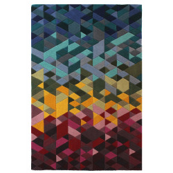 Ručne všívaný kusový koberec Illusion Kingston Multi