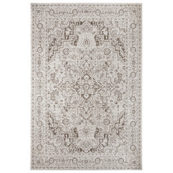 Kusový orientálny koberec Flatweave 104805 Cream / Light-brown