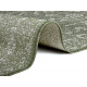 Kusový orientálny koberec Mujkoberec Original Flatweave 104810 Green / Cream – na von aj na doma