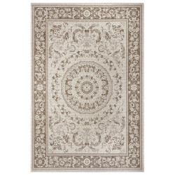 Kusový orientálny koberec Flatweave 104811 Cream / Light-brown