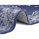 Kusový orientálny koberec Mujkoberec Original Flatweave 104817 Blue / Cream – na von aj na doma