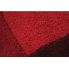 Ručne všívaný kusový koberec Abstract Collage Red
