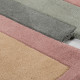 Ručne všívaný kusový koberec Abstract Collage Pastel