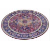 Kusový koberec Asmar 104000 Plum / Red kruh