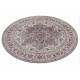 Kusový koberec Asmar 104002 Cyan / Blue kruh