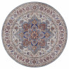 Kusový koberec Asmar 104002 Cyan / Blue kruh