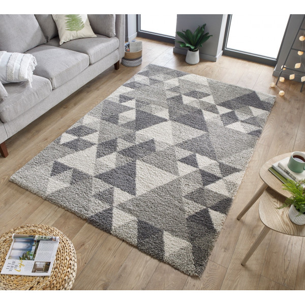 Kusový koberec DAKAR Nuru Grey / Ivory