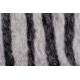 Kusový koberec Faux Animal Zebra Print Black / White
