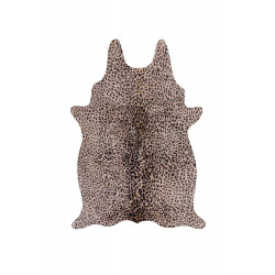 Kusový koberec Faux Animal Leopard Print Brown / Natural