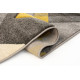 Kusový koberec Hand Carved Nimbus Grey / Ochre