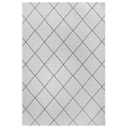 Kusový koberec Flatweave 104826 Cream / Black