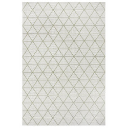 Kusový koberec Flatweave 104835 Cream / Green