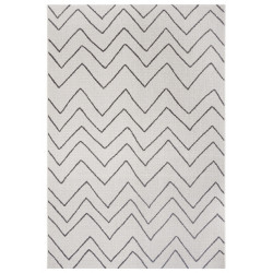 Kusový koberec Flatweave 104839 Cream / Black