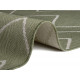 Kusový koberec Mujkoberec Original Flatweave 104843 Green / Cream – na von aj na doma