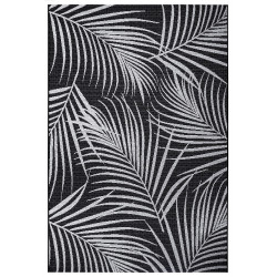 Kusový koberec Flatweave 104848 Black / Cream