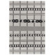 Kusový koberec Mujkoberec Original Flatweave 104852 Black / Cream – na von aj na doma