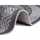 Kusový koberec Mujkoberec Original Flatweave 104857 Grey/Silver kruh – na von aj na doma
