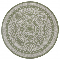 Kusový koberec Flatweave 104858 Green / Cream