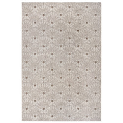 Kusový koberec Flatweave 104859 Light-Brown / Cream