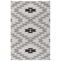 Kusový koberec Flatweave 104869 Cream / Black