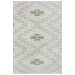 Kusový koberec Flatweave 104870 Cream / Green