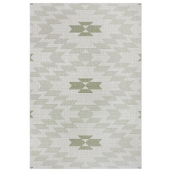 Kusový koberec Flatweave 104870 Cream / Green