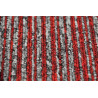 Kobercový štvorec Coral Lines 60380-50 červeno-šedý
