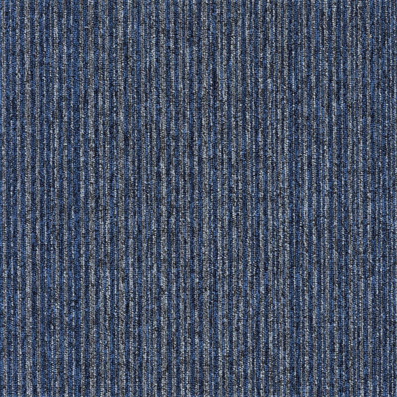 Kobercový štvorec Coral Lines 60360-50 modro-šedý