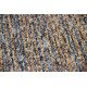 Kobercový štvorec Coral Lines 60309-50 hnedo-šedý