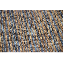 Kobercový štvorec Coral Lines 60309-50 hnedo-šedý 50 x 50 cm