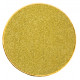 Kusový koberec Eton 502 žltý kruh