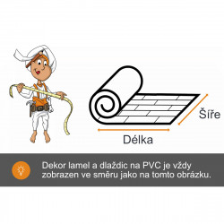 PVC podlaha - lino Loftex 2168 Boutic Medium