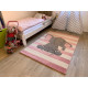 Detský koberec Kiddo A1087 pink