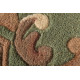 Ručne všívaný kusový koberec Lotus premium Green kruh
