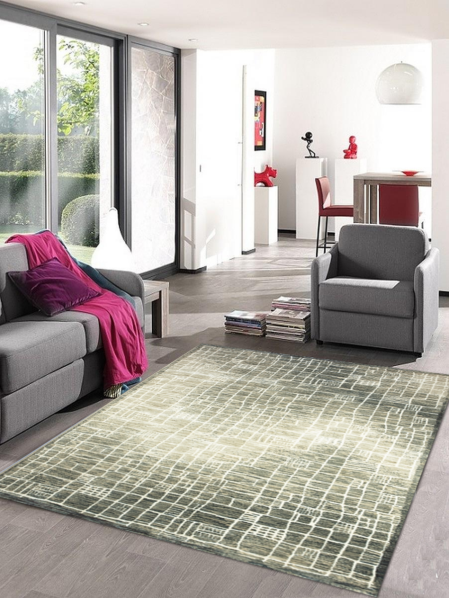 Kusový koberec Cambridge sivý