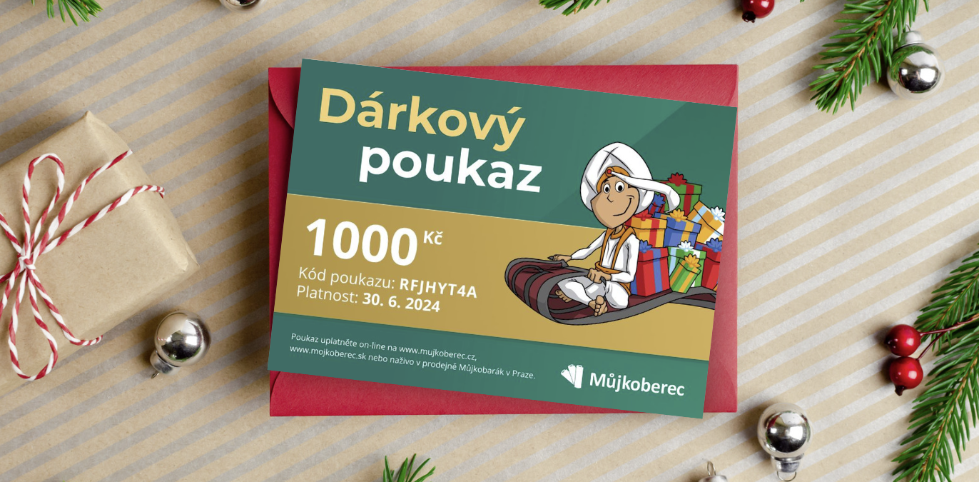 Nevíte si rady? Zkuste dárkový poukaz!