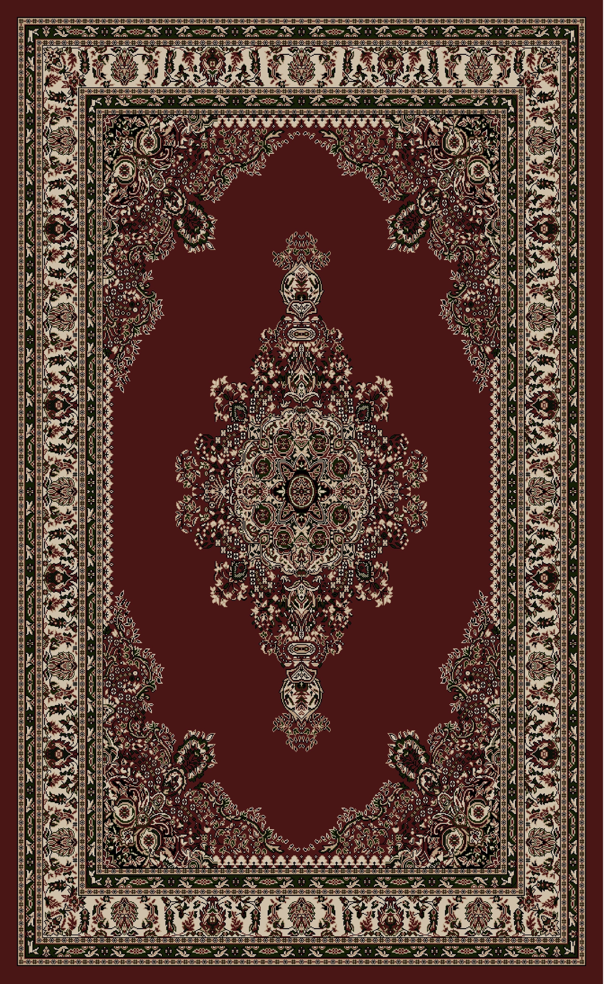 Ayyildiz, Kusový koberec Marrakesh 297 red, 120x170, červená, kancelária