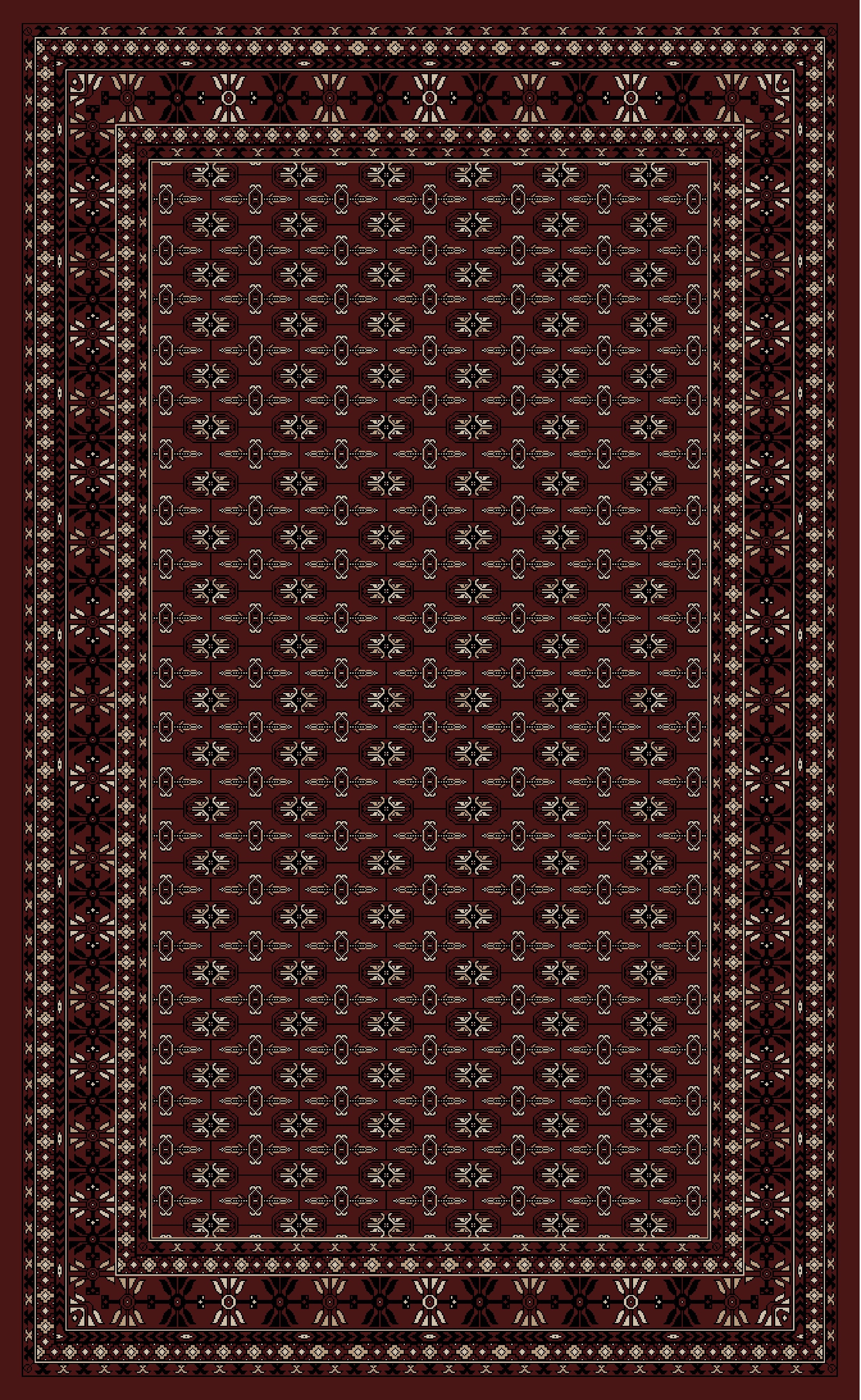 Kusový koberec Marrakesh 351 Red - 120x170 cm Ayyildiz koberce 