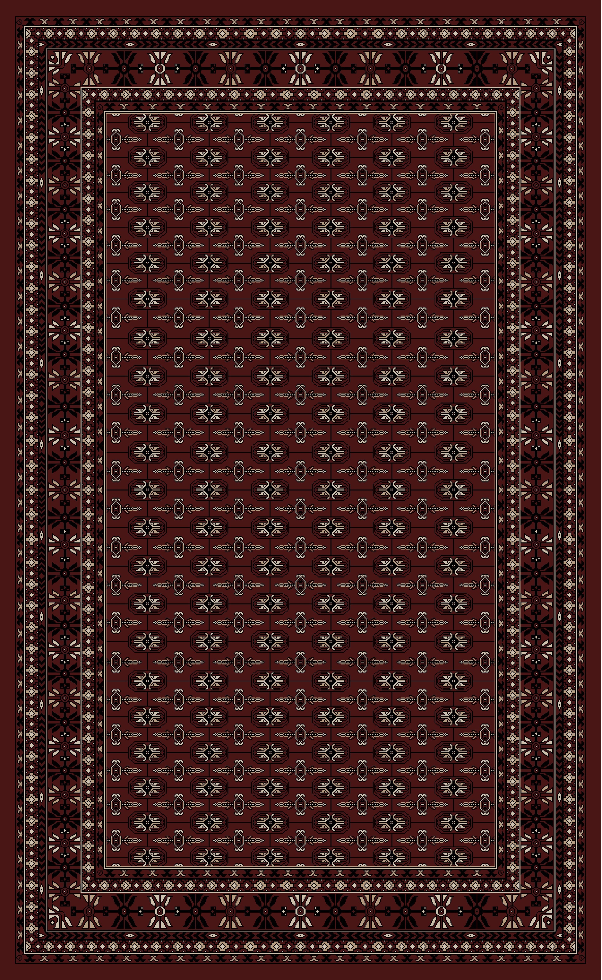 Ayyildiz, Kusový koberec Marrakesh 351 Red, 80x150, červená, chodba / predsieň