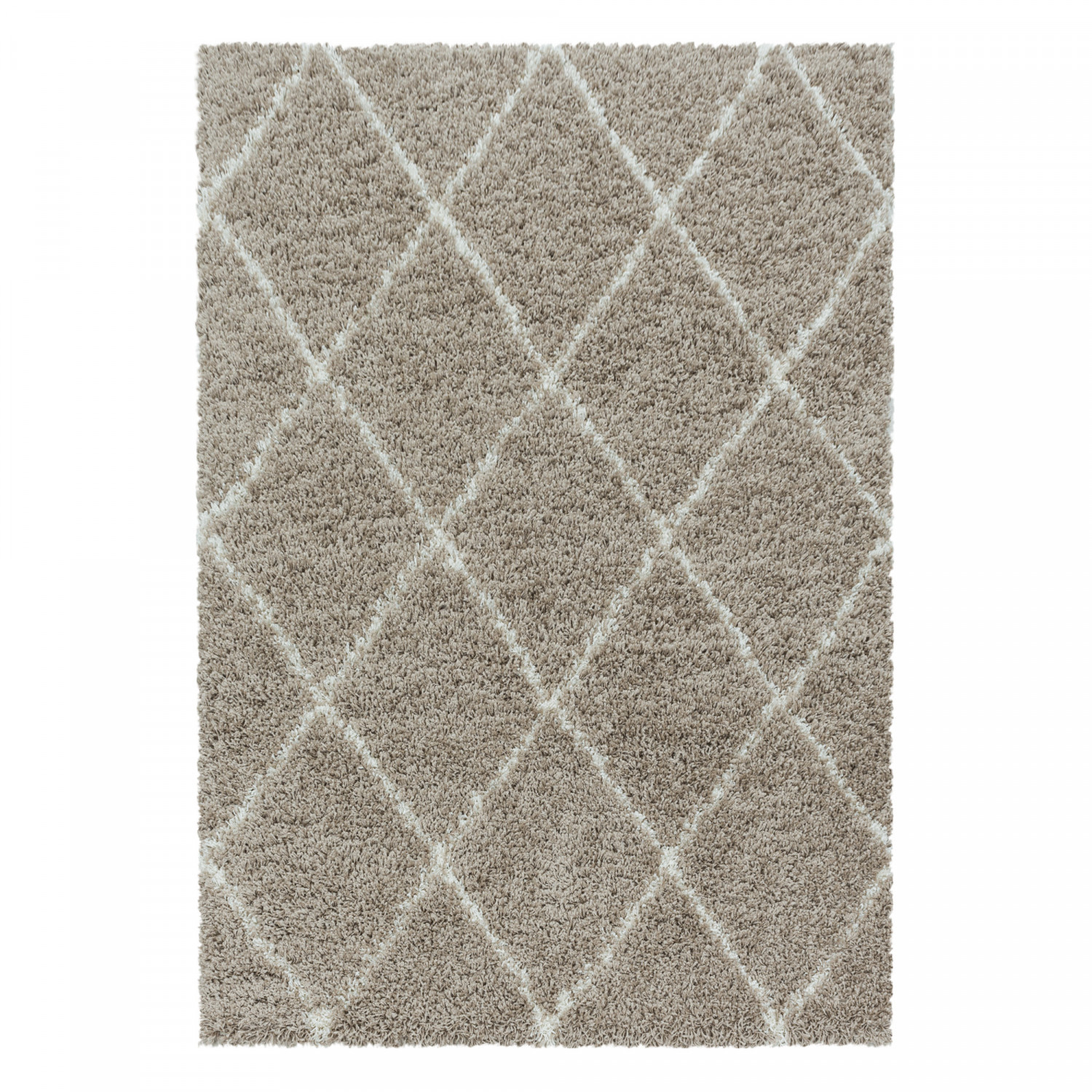 Kusový koberec Alvor Shaggy 3401 beige - 120x170 cm Ayyildiz koberce 