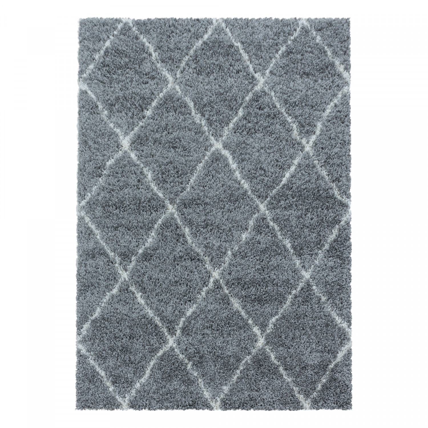 Ayyildiz, Kusový koberec Alvor Shaggy 3401 grey, 200x290, šedá, obývacia izba