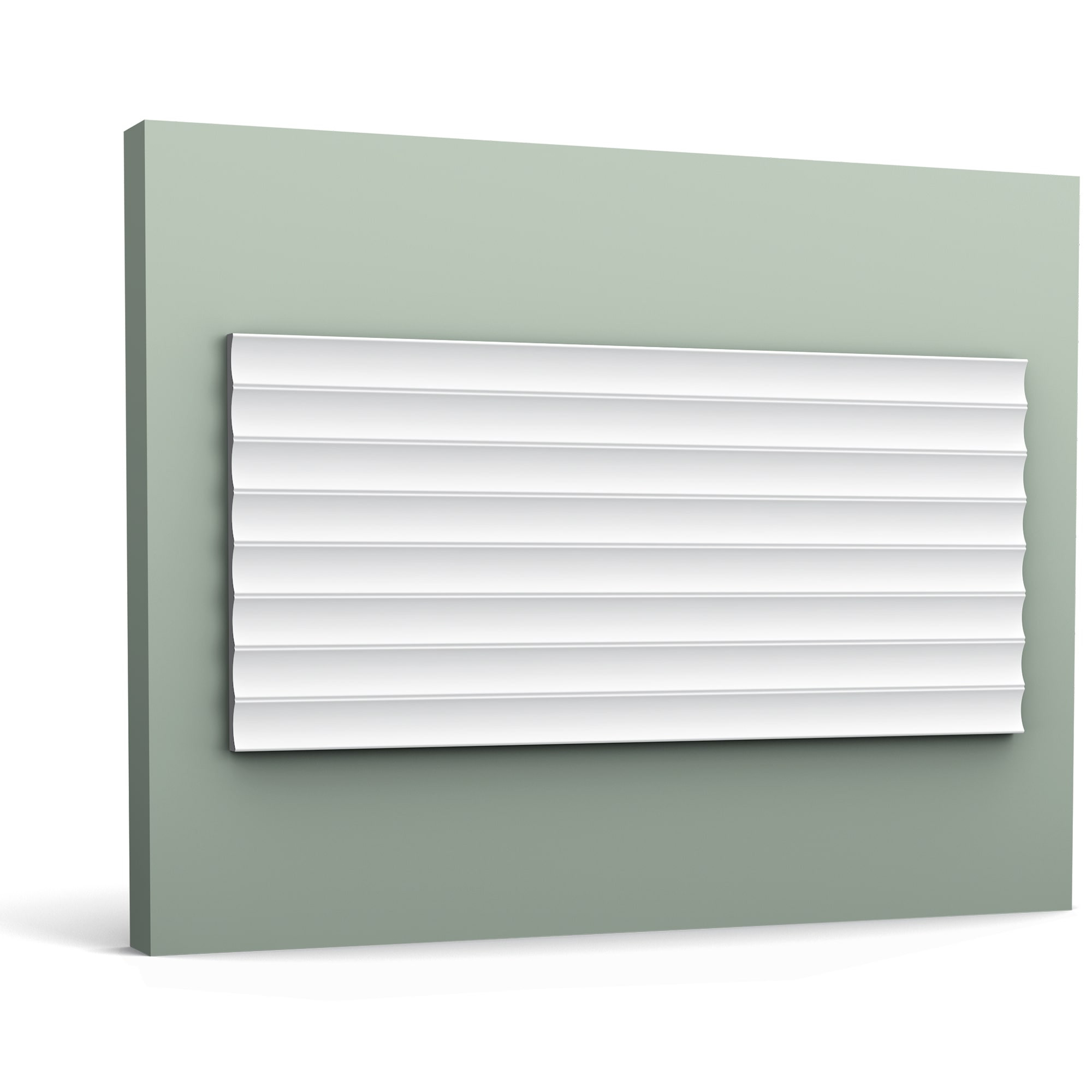 ORAC Decor, ORAC dekoračný prvok W109, 3d panel 200x25x1,3 cm, biela