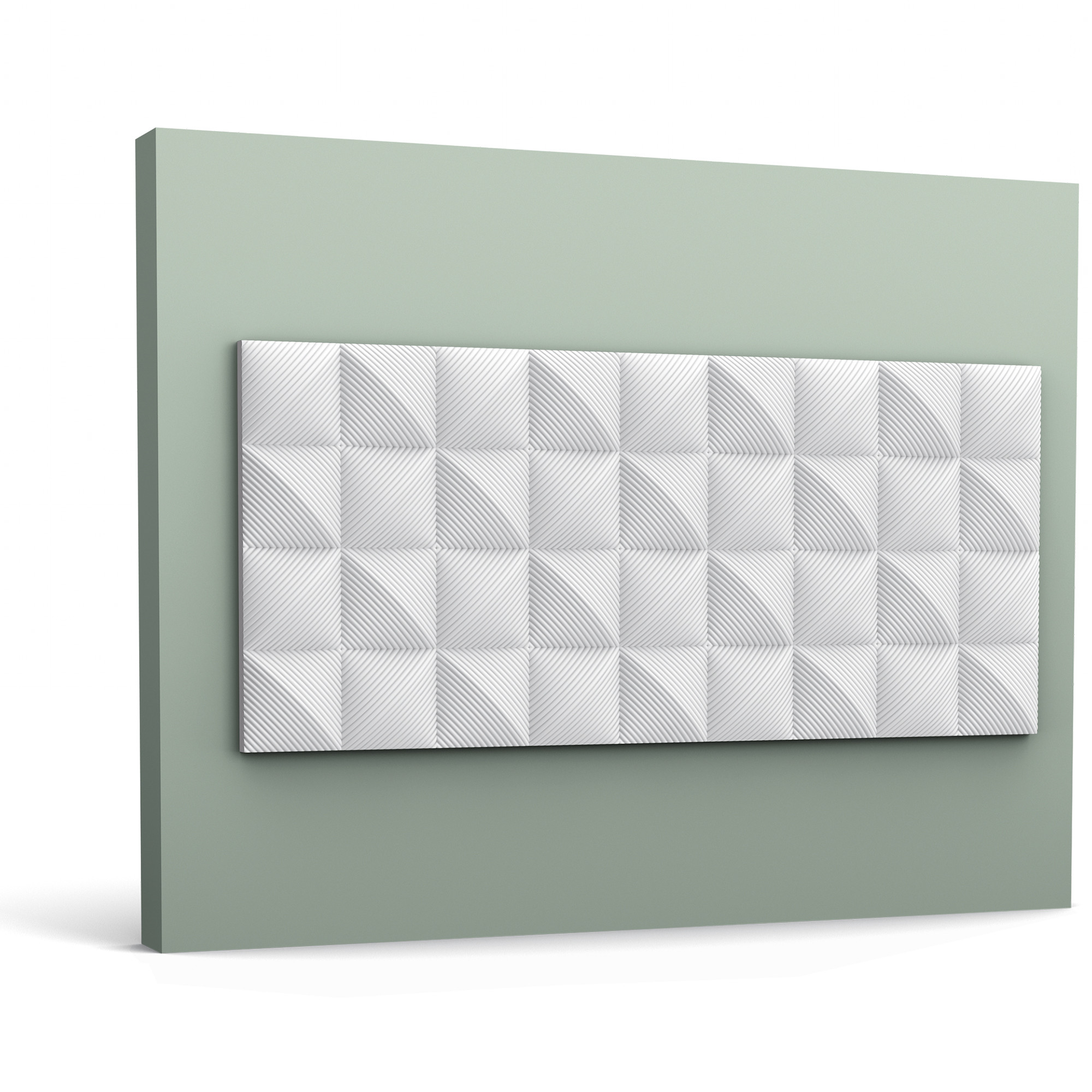 ORAC Decor, ORAC dekoračný prvok W113, 3d panel 200x25x2,2 cm, biela